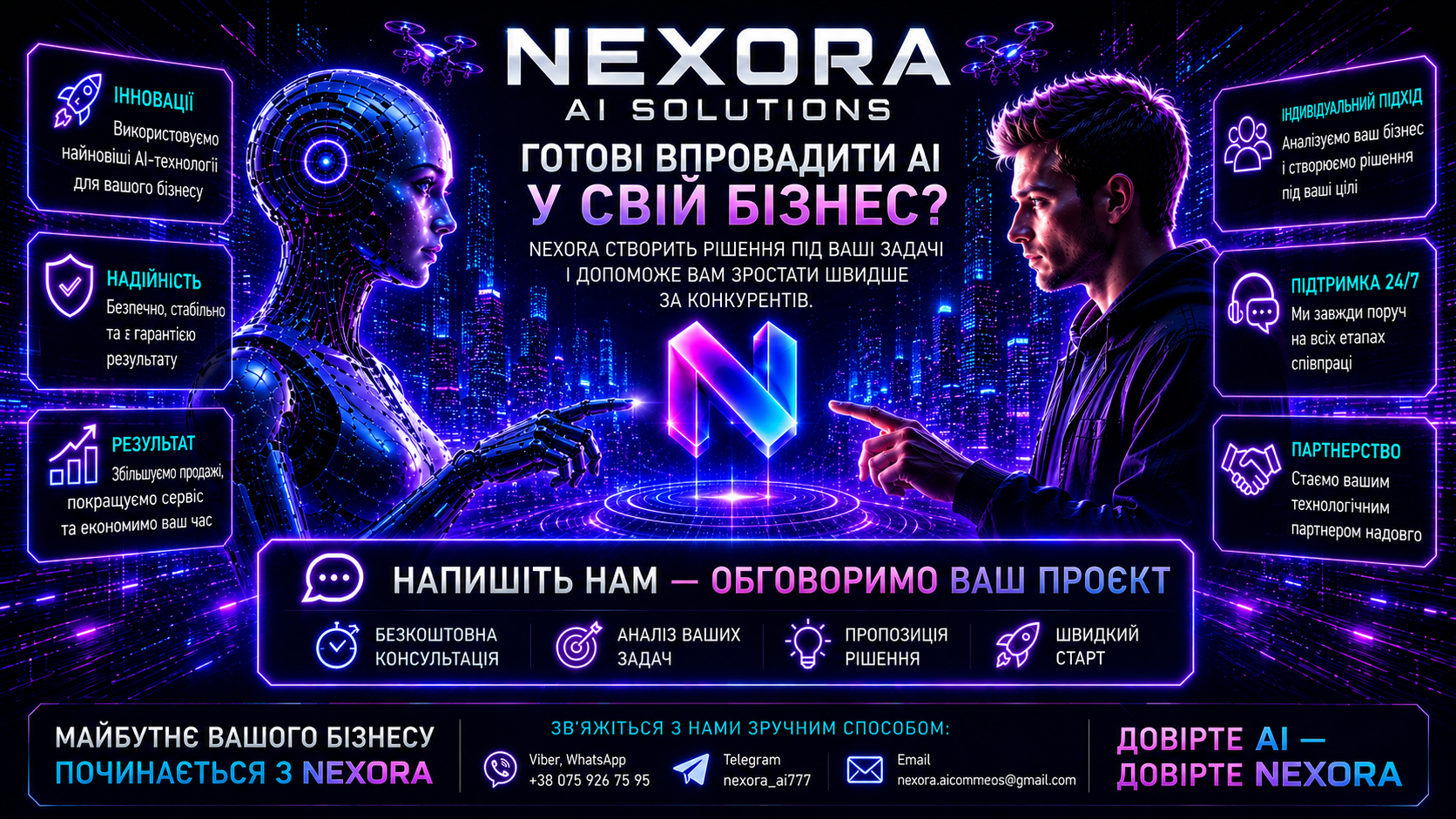 NEXORA AI Solutions preview
